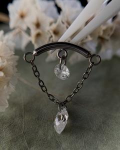 Топ "Dos crystales con cadena"
